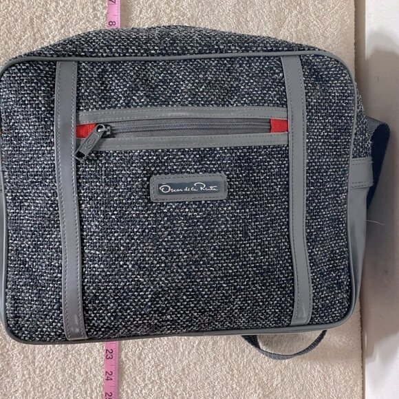 Vintage Oscar De La Renta Travel Bag Shoulder Bag - Picture 10 of 12